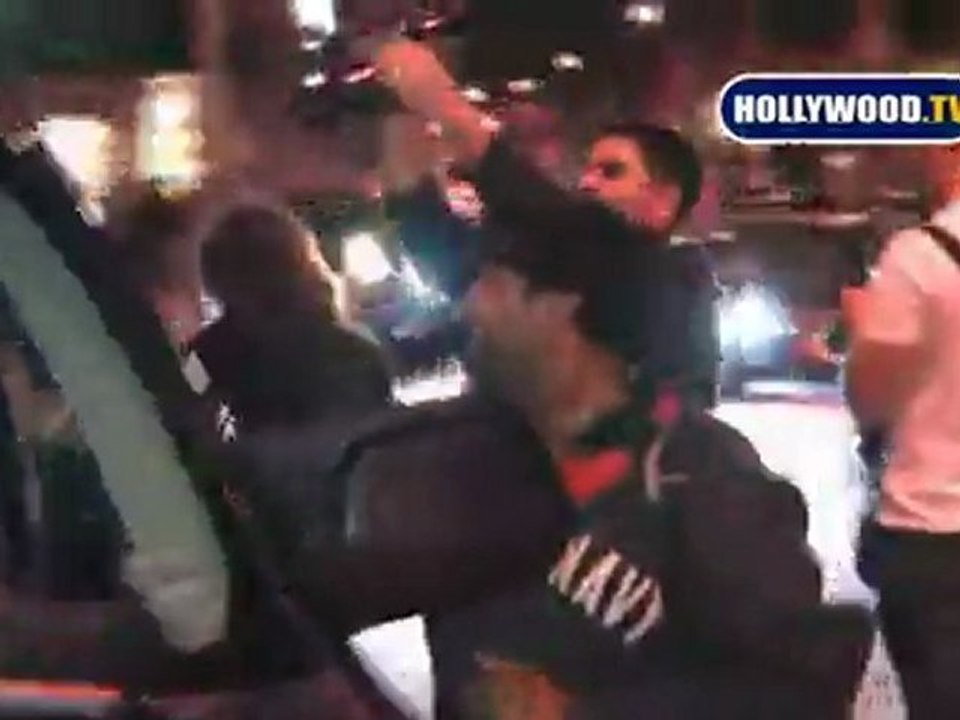 Paris Hilton, Avril Lavigne, and Alli Sims at Villa