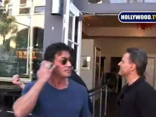 Sylvester Stallone loves spending time with Paparazzi