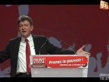 Présidentielles: Jean-Luc Mélenchon à Montpellier