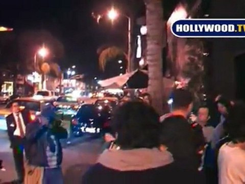 Chris Evans At Bar Delux in Hollywood.