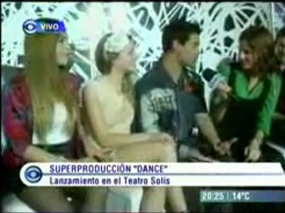 Estreno Dance noticiero