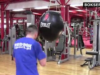 Michał Chudecki trenuje w Global Boxing Gym (luty 2012)