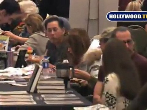 Celebrities At The Hollywood Collectors & Celebrity Show.