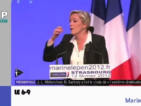 Zapping Actu du 14 février 2012 - Nouveau coup des Femen, Christine Boutin se retire de la présidence...