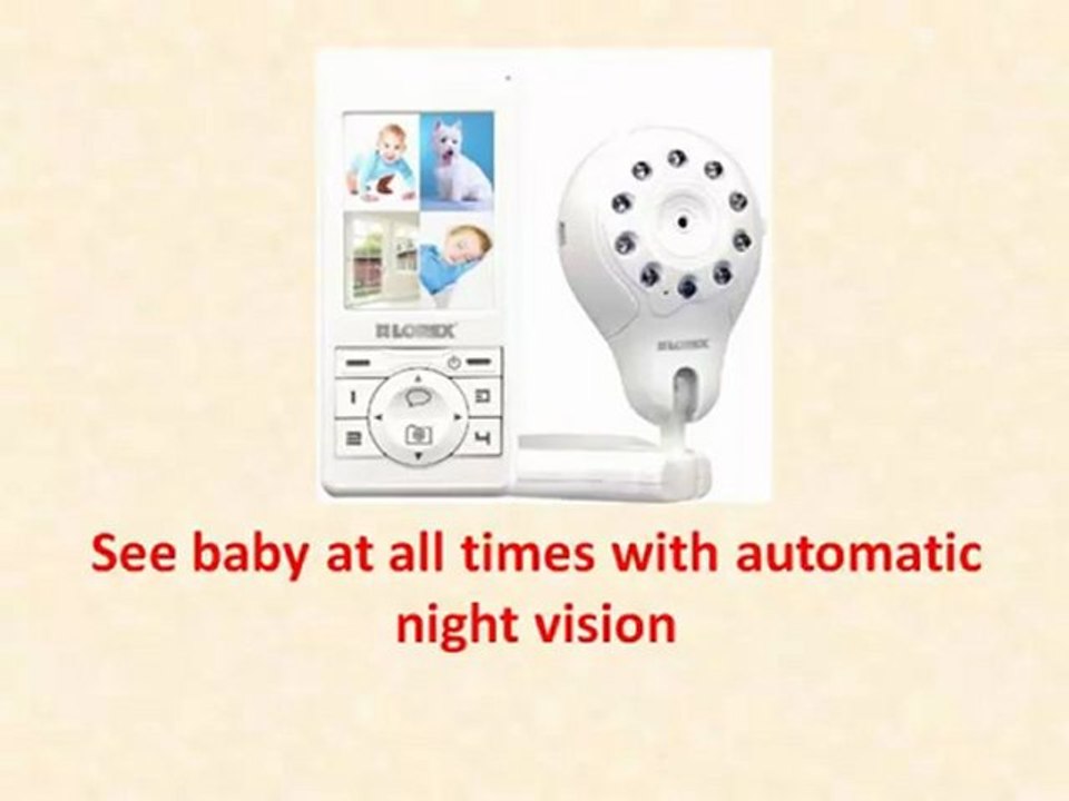Lorex Baby Monitor - Lorex LW2003 LIVE snap