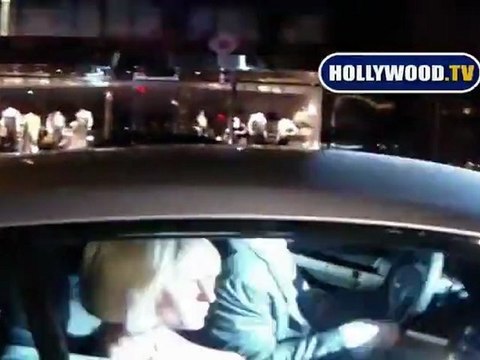 Paris Hilton Leaves The Ivy With Boyfriend Doug Reinhardt