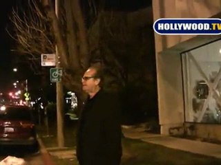 Jack Nicholson Has No Comment On Shawn Johnson's Stalker