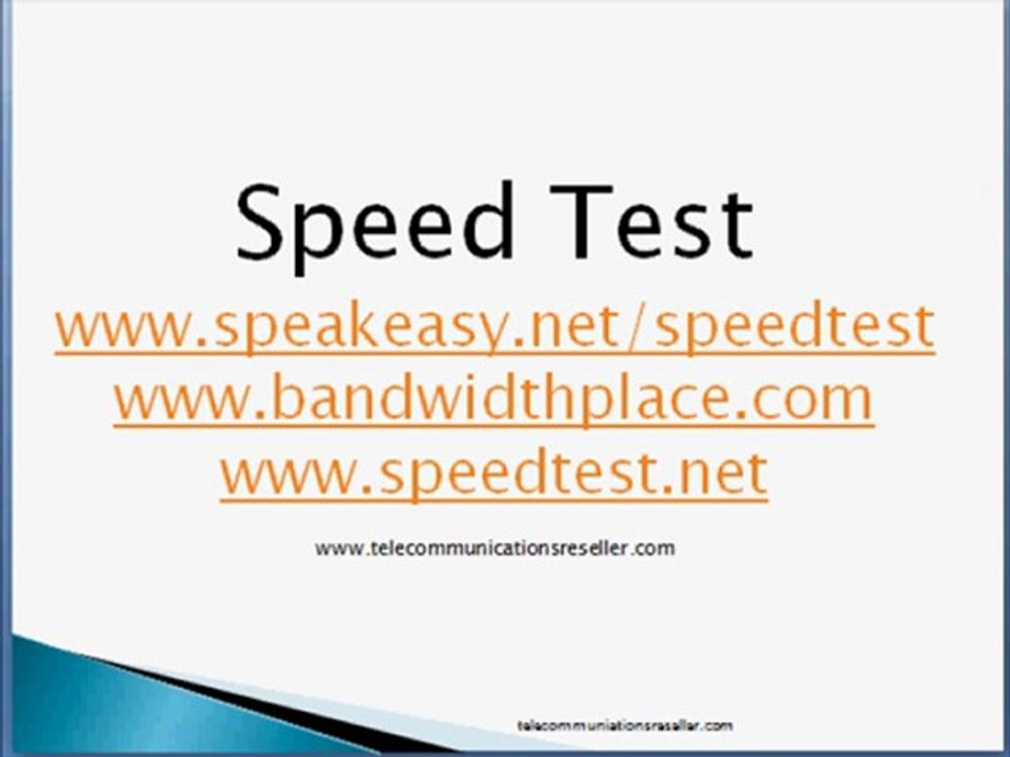 ⁣Learn to Run a Speed Test to Check Your DSL Speed