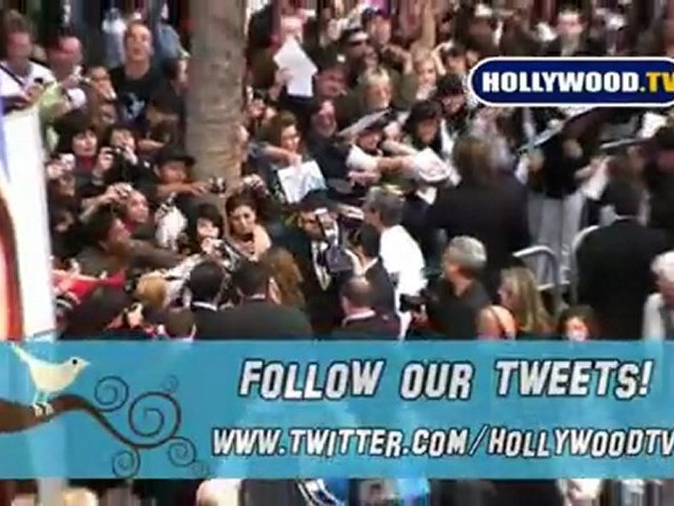 Miley Cyrus Premieres Hannah Montana: The Movie