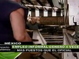 Empleo informal generó 4 veces más puestos en México