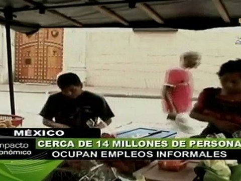 Cerca de 14 millones de mexicanos en empleos informales