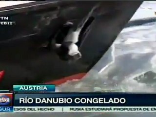 Rios de Australia congelados por ola invernal