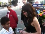 American Idol Judge Kara DioGuardi Takes Photos With Fans