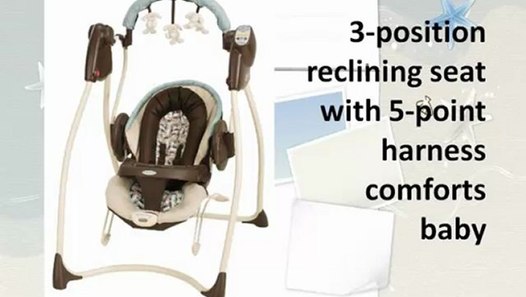 Graco Swing - Graco Duo 2 in 1 Swing with Plug, Carlisle - video