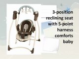 Graco Swing - Graco Duo 2 in 1 Swing with Plug, Carlisle