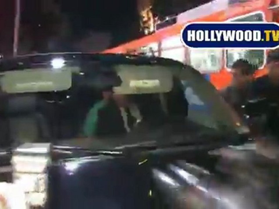 Rihanna Is Swarmed By Paparazzi at Katsuya