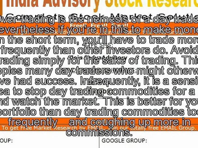 Guidence On Trading Stocks