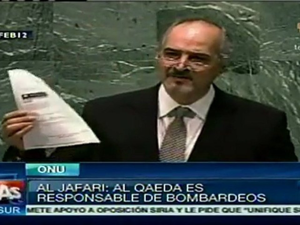 Diplomático sirio habla sobre atentados suicidas en Damasco