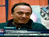 Medios en Grecia callan el gran descontento popular