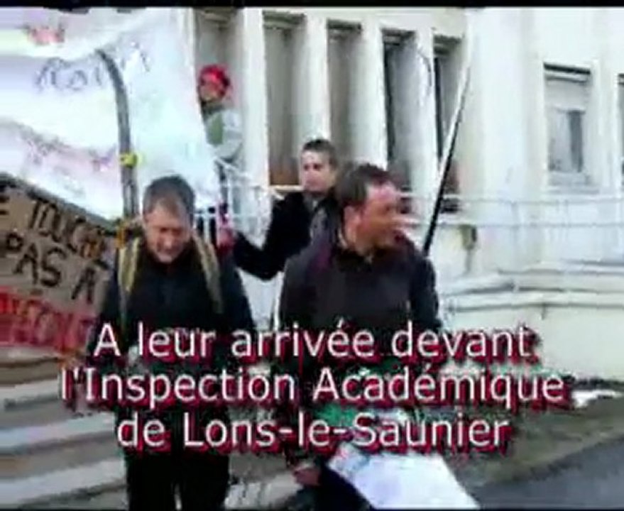 l'arrivée des marcheurs à l'IA du Jura