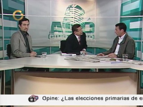 El candidato Capriles en Aló Ciudadano