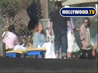 Robert Downey Jr, And Christine Cavallari In Malibu