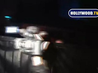 Rihanna Leaves Villa In A Hurry