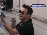 Mark Trombino Sings Autographs At Jimmy Kimmel