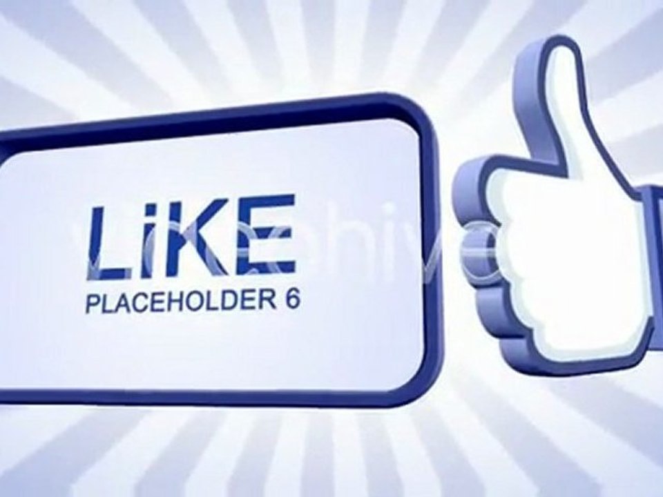 Like Thumb Up After Effects project