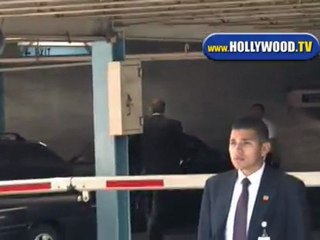 Mark Geragos Leaves CNN Building.