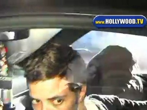 Lindsay Lohan Hides While Samantha Drives.