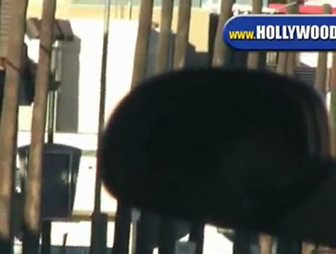 Angelina Jolie Goes To Raffles L'Ermitage Hotel In Beverly H