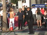 David Spade Jokes With Fans At The Funny People Premiere