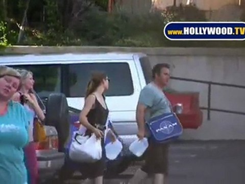 Jessica Biel Leaves Church In Los Angeles.