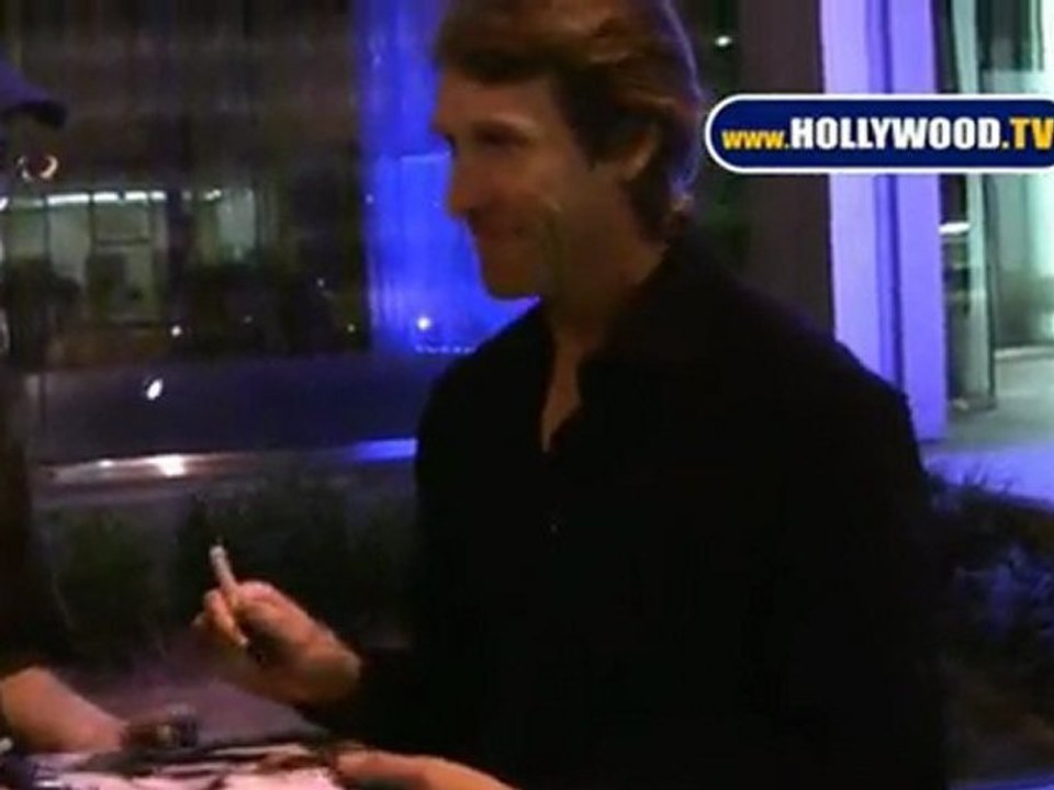 Michael Bay Leaves Boa Friday Night