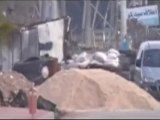 فري برس   اشتباكات على حاجز المحراب مدينة ادلب 13 2 2012 ج1