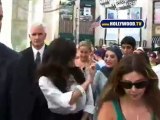 Kim Kardashian Leaves Victoria's Secret At The Grove