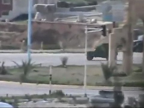 فري برس حماة هجوم المصفحات على مشاع وادي الجوز12 2 2012