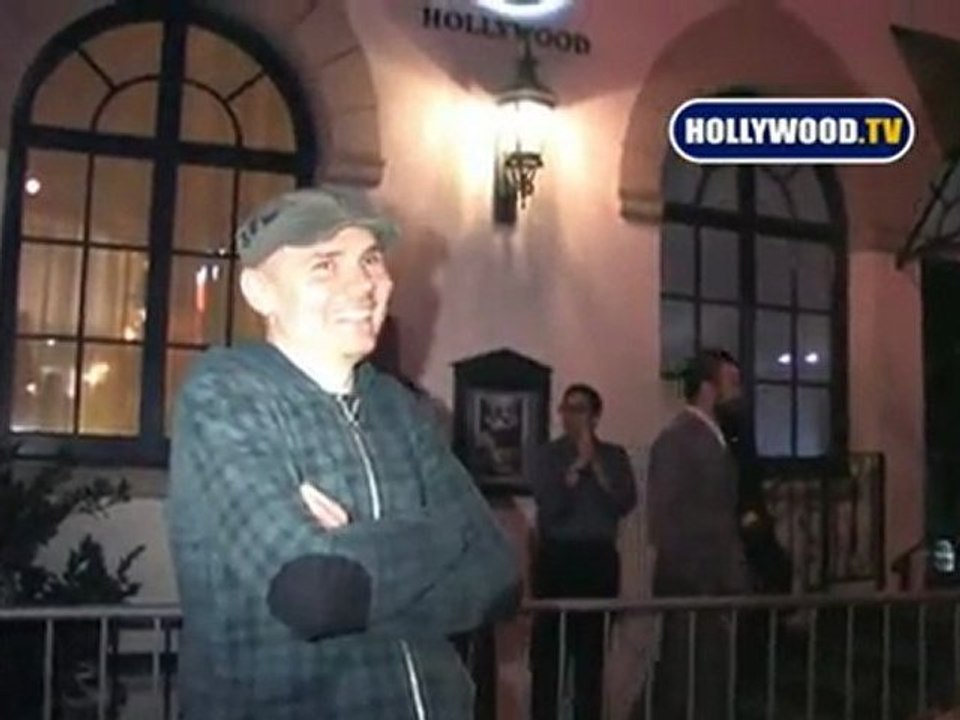 Billy Corgan Talks To Cameras At Social.