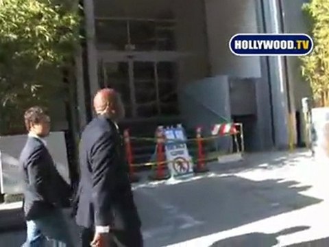 Levi Johnston At CNN Building