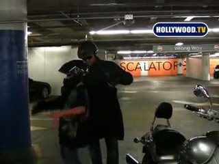 Dean McDermott Leaves Century City Mall On His Bike