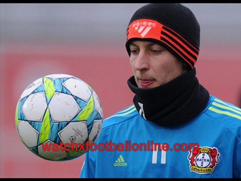 watch the Bayer Leverkusen vs Barcelona football live match 14 feb 2012