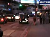 Nicole Richie Hides From Cameras On Sunset Blvd.