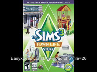 The Sims 3 Town Life Stuff download for pc