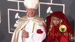 Nicki Minaj on the Red Carpet for 54th Grammy Awards