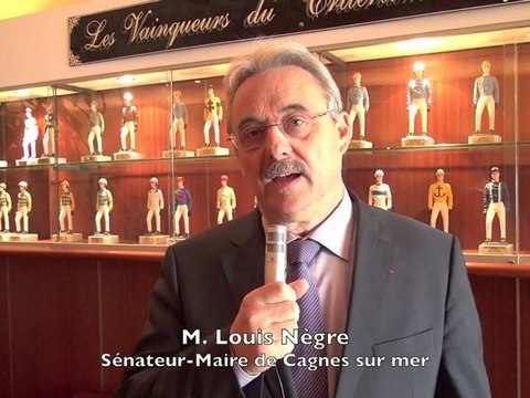 Jumelage hippodrome Cagnes sur mer avec Kassar Saïd en Tunisie. Interview : M. Louis Nègre Sénateur Maire