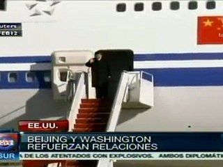 Vicepresidente chino visita EE.UU.