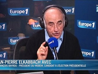 Bayrou : "le risque d'un scénario à la grecque"