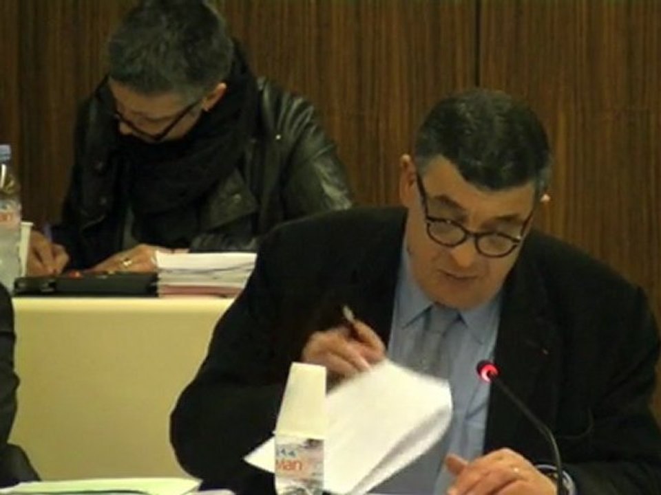 Intervention de Thierry Philip sur la rue Garibaldi lors du conseil du 13 février 2012