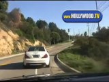 Britney Spears Driving Around West Hollywood,CA